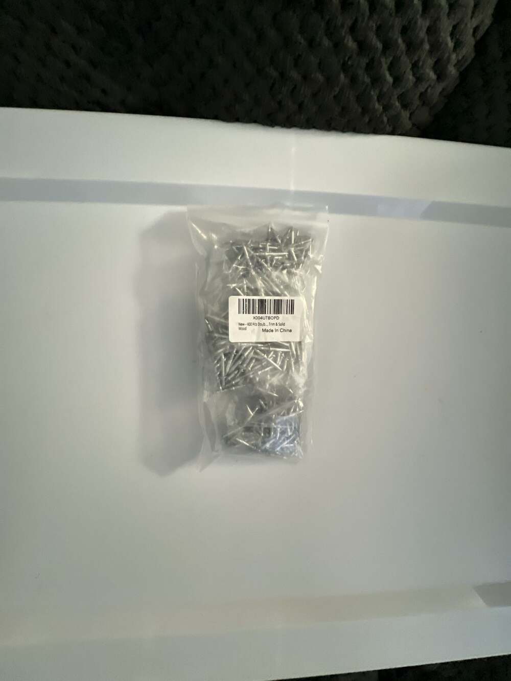 Double Headed Skirting Board Nails 400 Pcs Seamless Solid Wood Nails